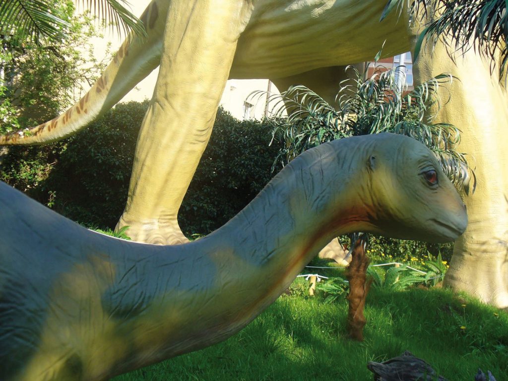 Urwelt-Museum Oberfranken Dinosaurierfigur