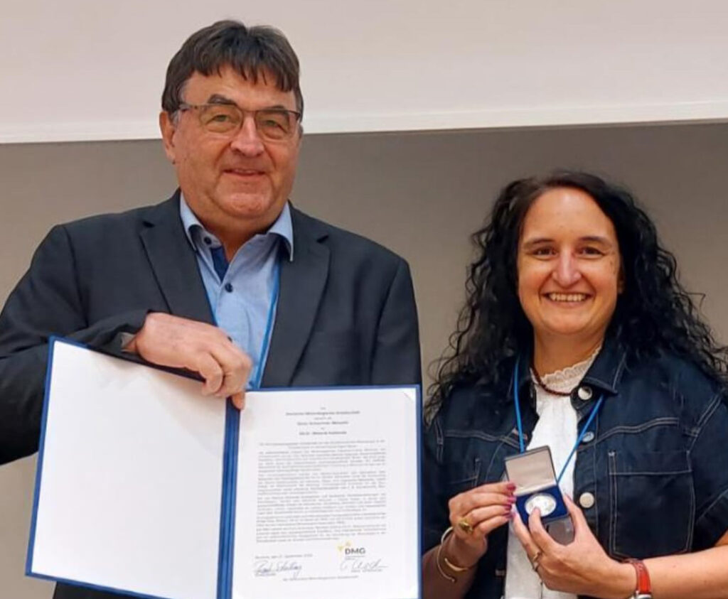 Melanie Kaliwoda und Frank Schilling 